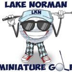 LKN Miniature Golf Logo Cartoon